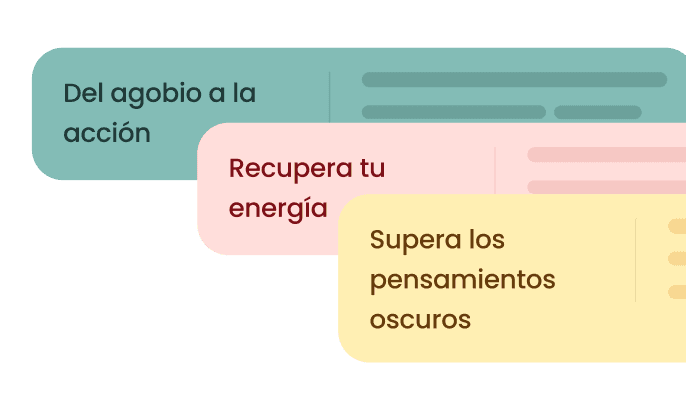 Cursos personalizados estilo terapia
